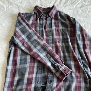Arrow red and grey flannel size medium, good shape